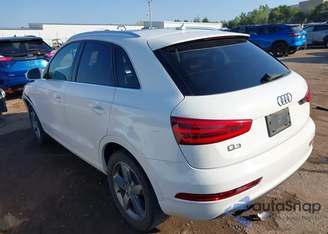 2015 Audi Q3 2.0T Premium Plus из США, поврежденный, VIN WA1BFCFS9FR000613